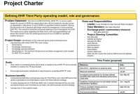 Project Management Template Office Templates Charter Example with regard to Business Charter Template Sample