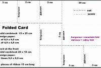 Quarter Fold Card Template Unique  Of Card Folding Template with Quarter Fold Greeting Card Template