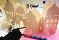 Ramadan Diy Mosque Centerpiece  Rehana Du Jour regarding Recollections Card Template