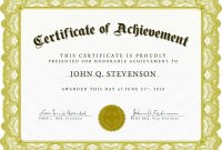 Recognition Certificates Of Free Templates L Certificate regarding Free Template For Certificate Of Recognition