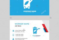 Recycling Bin Business Card Design Template Visiting For Your throughout Bin Card Template