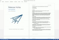 Release Notes Best Practices With Salesforce And Dropbox Examples pertaining to Software Release Notes Template Word