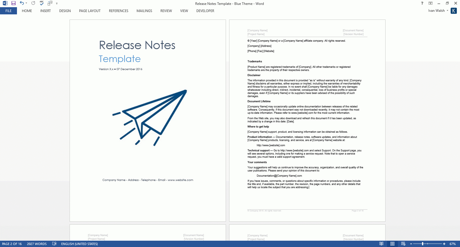 Release Notes Best Practices With Salesforce And Dropbox Examples pertaining to Software Release Notes Template Word