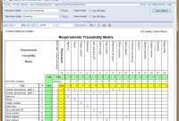 Reporting Requirements Template Report Document Example Cognos with Reporting Requirements Template