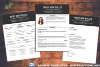 Resume  Cv Template Cover Letter For Ms Word Creative Resume intended for Resume Templates Microsoft Word 2010