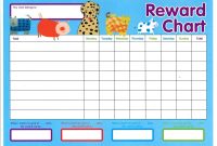 Reward Chart Templates  Word Excel Fomats throughout Reward Chart Template Word