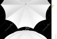Rib Blank Umbrella Template Isolated Stock Photo  Illustration intended for Blank Umbrella Template