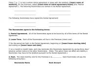 Roommate Lease Agreement Template Incredible Ideas Texas Rental for Free Roommate Lease Agreement Template