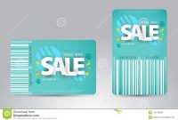 Sale Card Template Design For Your Business Stock Vector with Credit Card Templates For Sale