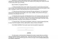 Sample Antenuptial Agreement Form Blank Antenuptial Agreement intended for Blank Legal Document Template