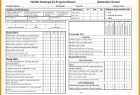 School Progress T Form High Elementary Academic Template with School Progress Report Template