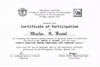 Seminar Certificate Format  Toha with regard to Certificate Of Participation In Workshop Template