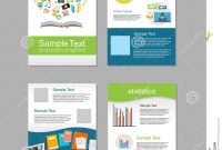 Set Of Flyer Brochure Design Templates Education Infographic with regard to E Brochure Design Templates