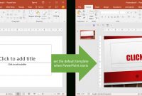 Set The Default Template When Powerpoint Starts  Youpresent with regard to Powerpoint Default Template