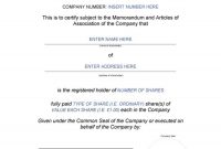 Share Certificate Templates  Word Excel  Pdf Templates  Www with regard to Share Certificate Template Pdf