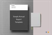 Simple Annual Report Template In Word Google Docs Apple Pages throughout Simple Report Template Word