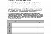 Simple Business Requirements Document Templates ᐅ Template Lab with Brd Business Requirements Document Template