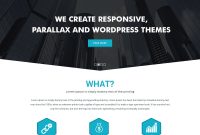 Simple Parallax Website Template Free Psd  Download Psd in Free Psd Website Templates For Business
