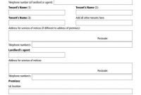 Simple Tenancy Agreement Templates  Pdf  Free  Premium Templates throughout Fixed Term Tenancy Agreement Template