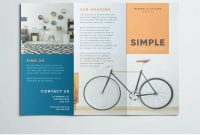 Simple Tri Fold Brochure  Design Inspiration  Graphic Design with 3 Fold Brochure Template Free Download