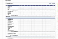 Small Business Budget Template Unique Business Operating Expense throughout Business Budgets Templates