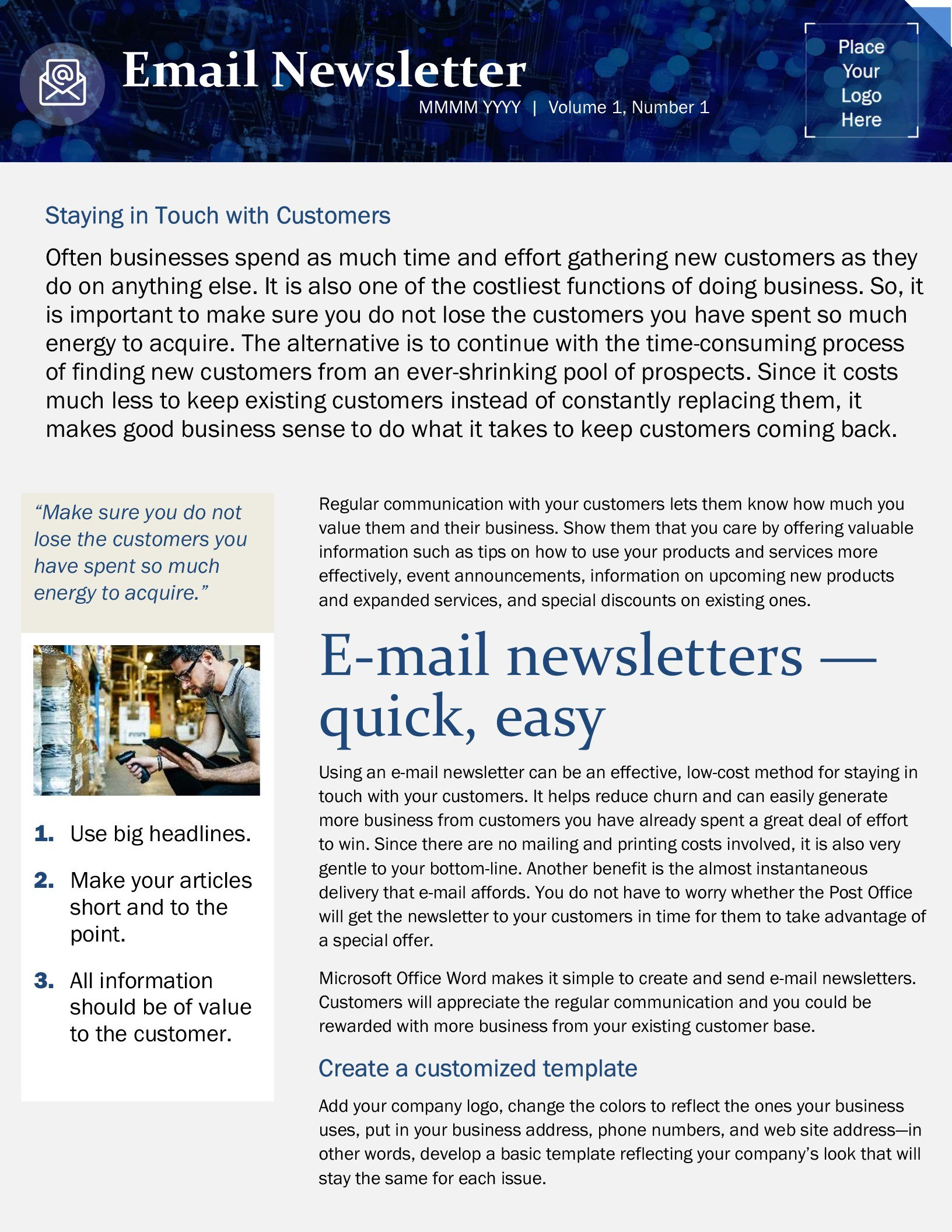 Small Business Email Marketing Template with regard to Microsoft Business Templates Small Business