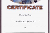 Soccer Award Certificates  Blank Certificate Templates  Award intended for Gymnastics Certificate Template
