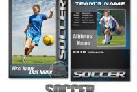 Soccer Graphite Cards Templates  Etsy for Soccer Trading Card Template