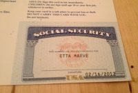 Social Security Card Template Pdf  Wesleykimlerstudio regarding Ssn Card Template