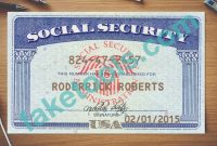 Social Security Card Template  Trafficfunnlr in Fake Social Security Card Template Download