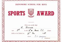 Sports Certificates Templates Free Download – Emelinespace regarding Sports Day Certificate Templates Free