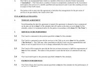 Sports Coach Contract Example Templates  Docs Word  Examples for Business Coaching Contract Template