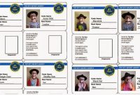 Spy Id Card  We Also Sent Each Boy Home With His Own Set Of Gag in Spy Id Card Template