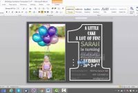 St Birthday Invitation Template For Ms Word  Youtube pertaining to Birthday Card Publisher Template