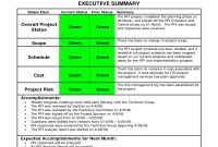 Status Report Examples  Doc Pdf  Examples intended for Project Monthly Status Report Template