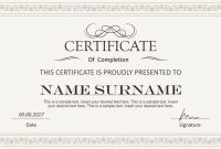 Stylish Certificate Powerpoint Templates  Slidemodel with regard to Award Certificate Template Powerpoint