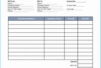 Stylish House Cleaning Invoice Template Free For Additional Free inside House Cleaning Invoice Template Free