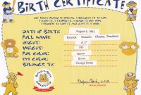 T F Stern's Rantings Who Can Doubt Now within Build A Bear Birth Certificate Template