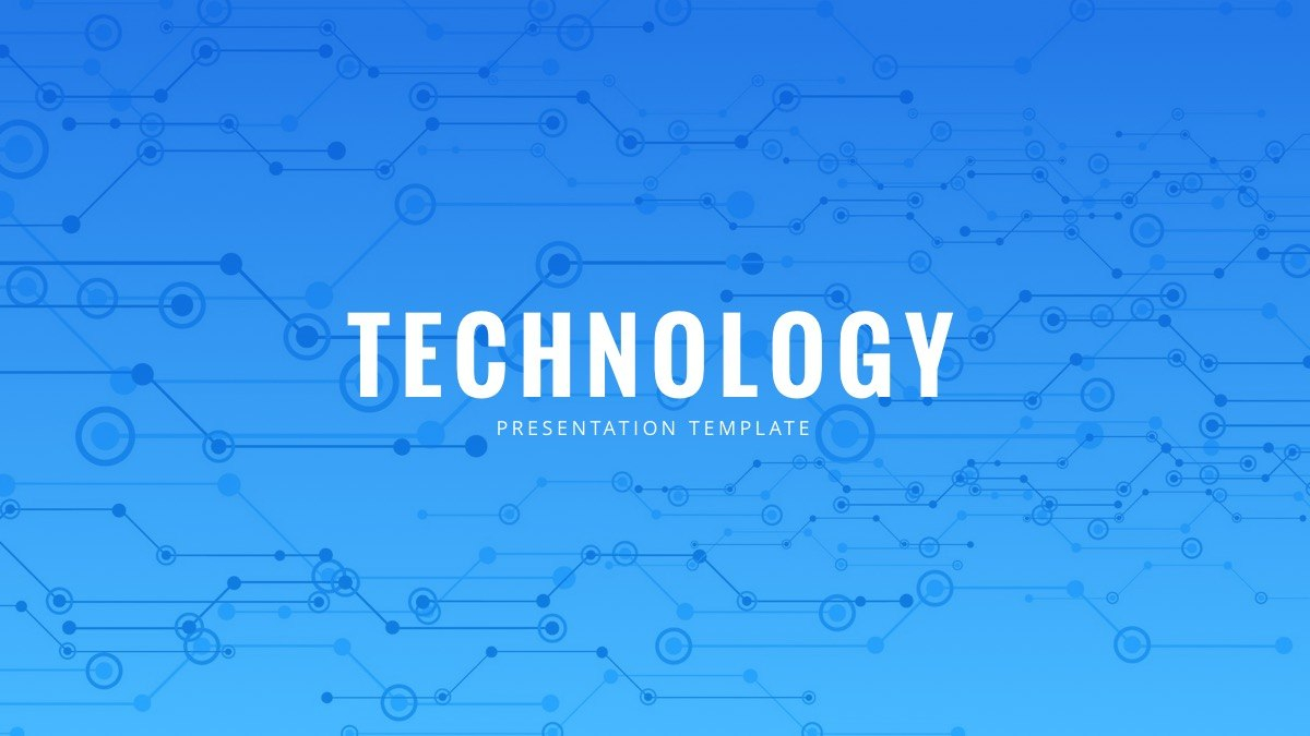 Technology Powerpoint Template  Free Powerpoint Presentation throughout Powerpoint Templates For Technology Presentations