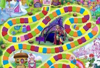 Template Candyland Board Game  Savethemdctrails for Blank Candyland Template