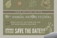 Template Event Flyer Or Save The Date Card Stock Illustration inside Save The Date Business Event Templates