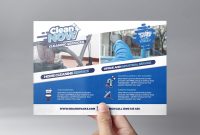 Template Ideas Cleaning Service Flyer V On Brochure Templates with Cleaning Brochure Templates Free