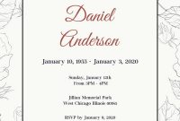 Template Ideas Funeral Invitation Exceptional Free Download Card for Funeral Invitation Card Template