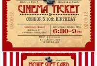Template Ideas Like Mom And Apple Pie Summer Of Movies Free with Movie Gift Certificate Template