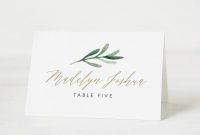 Template Ideas Place Card Templates Beautiful Word Tent  Per with regard to Place Card Template 6 Per Sheet