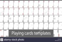 Template Ideas Playing Cards Set Hrhbr Deck Shocking Of Word throughout Template For Playing Cards Printable