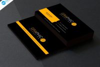 Template Ideas Professional Business Card Design Psd Free regarding Professional Business Card Templates Free Download