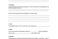 Template Ideas Rental Lease Agreement Templates Free Form Pdf pertaining to Free Residential Lease Agreement Template