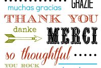Thank You Card Free Printable throughout Soccer Thank You Card Template