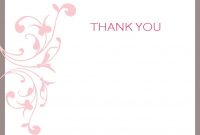 Thank You Template Card Osrok Ideas Awful Postcard Wedding intended for Powerpoint Thank You Card Template